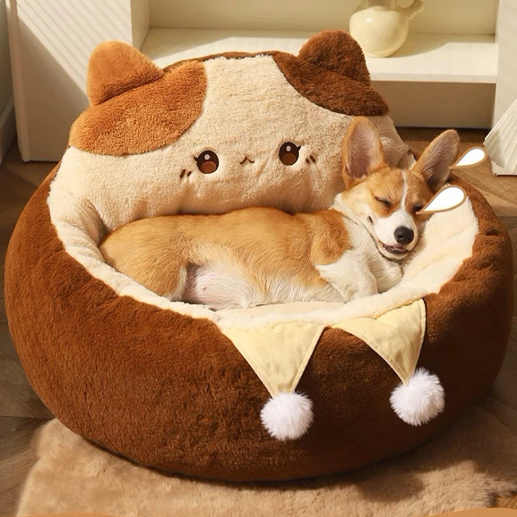 Short Plush Dog House